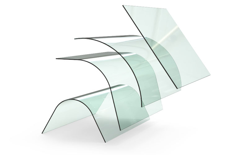 Vidrio curvado
