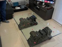 Mesas y muebles